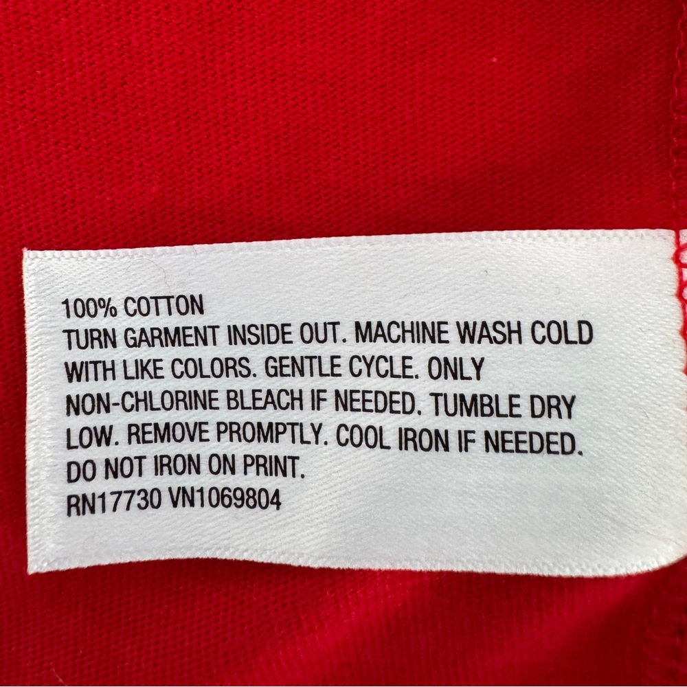 Wondershop Red Cookie Crew T-Shirt, Size XXL - NWT - Picture 6 of 10